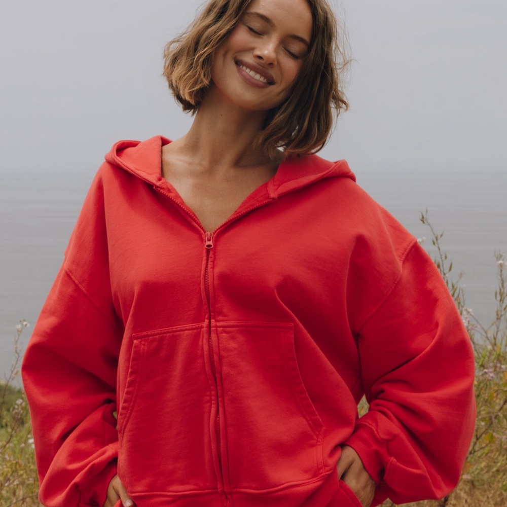 Hailey Polk Heart DD Oversized Jacket!